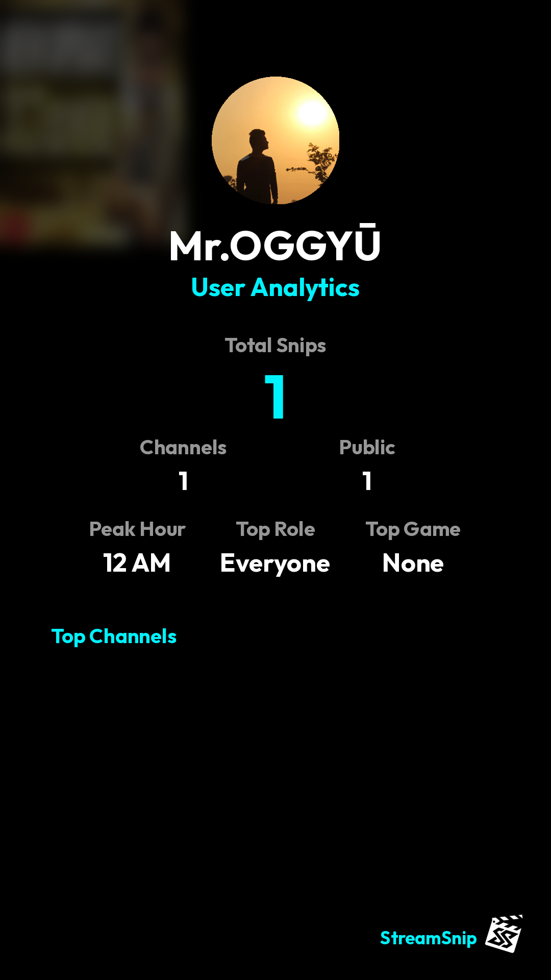 Stats Share Card