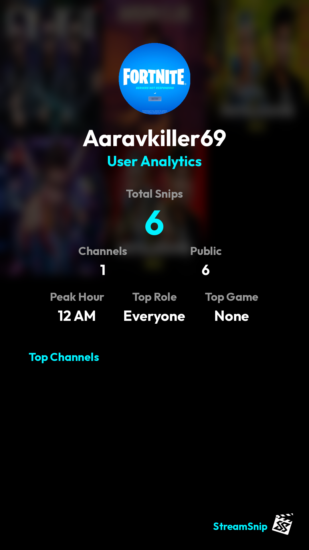 Stats Share Card