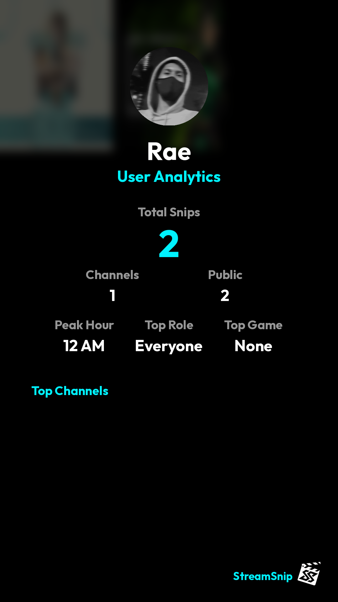 Stats Share Card