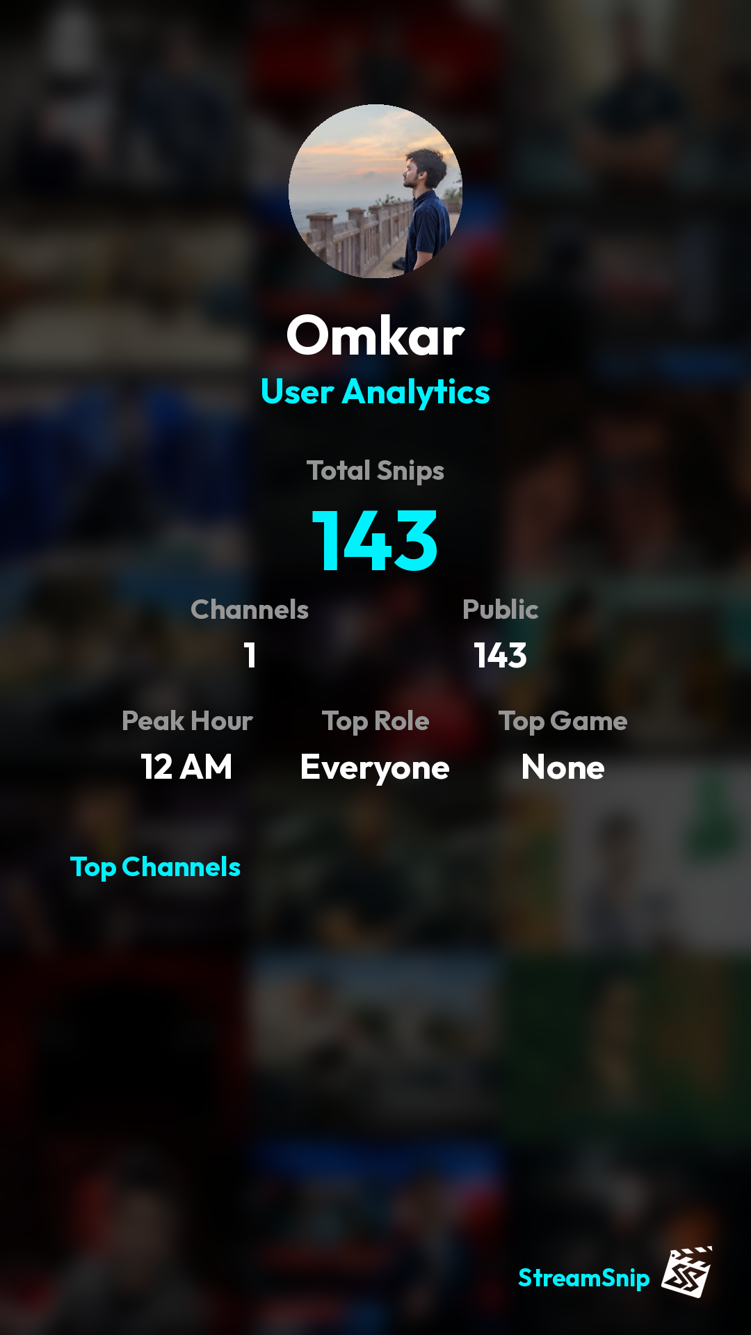 Stats Share Card