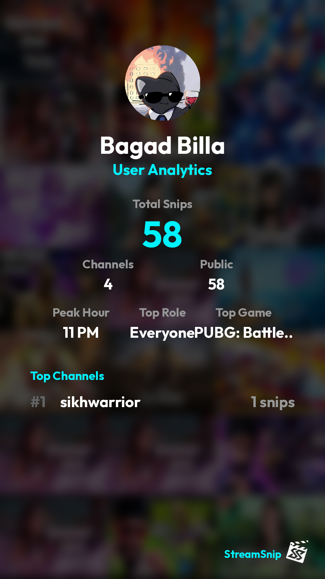 Stats Share Card