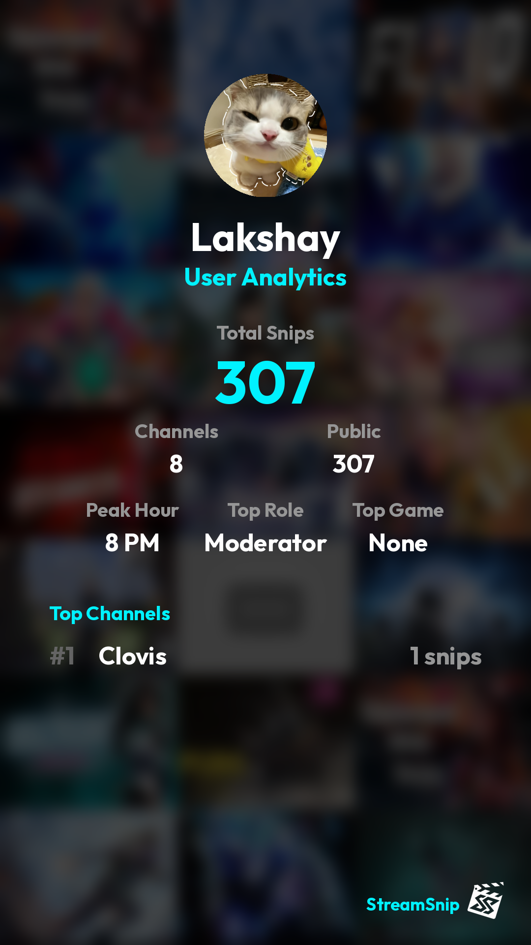 Stats Share Card