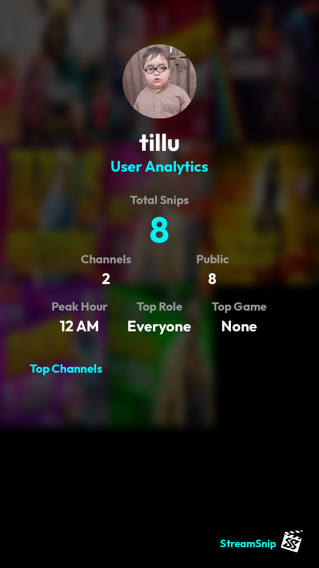 Stats Share Card