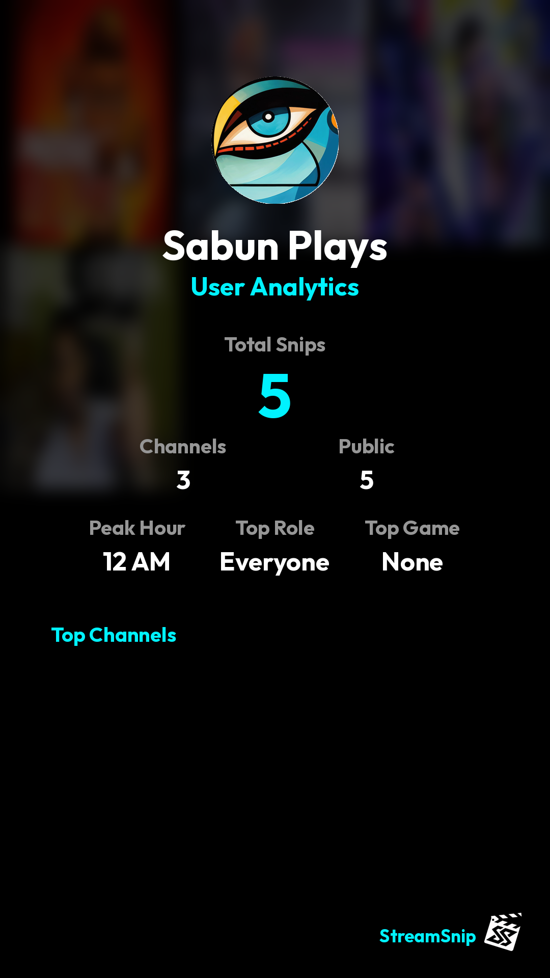 Stats Share Card