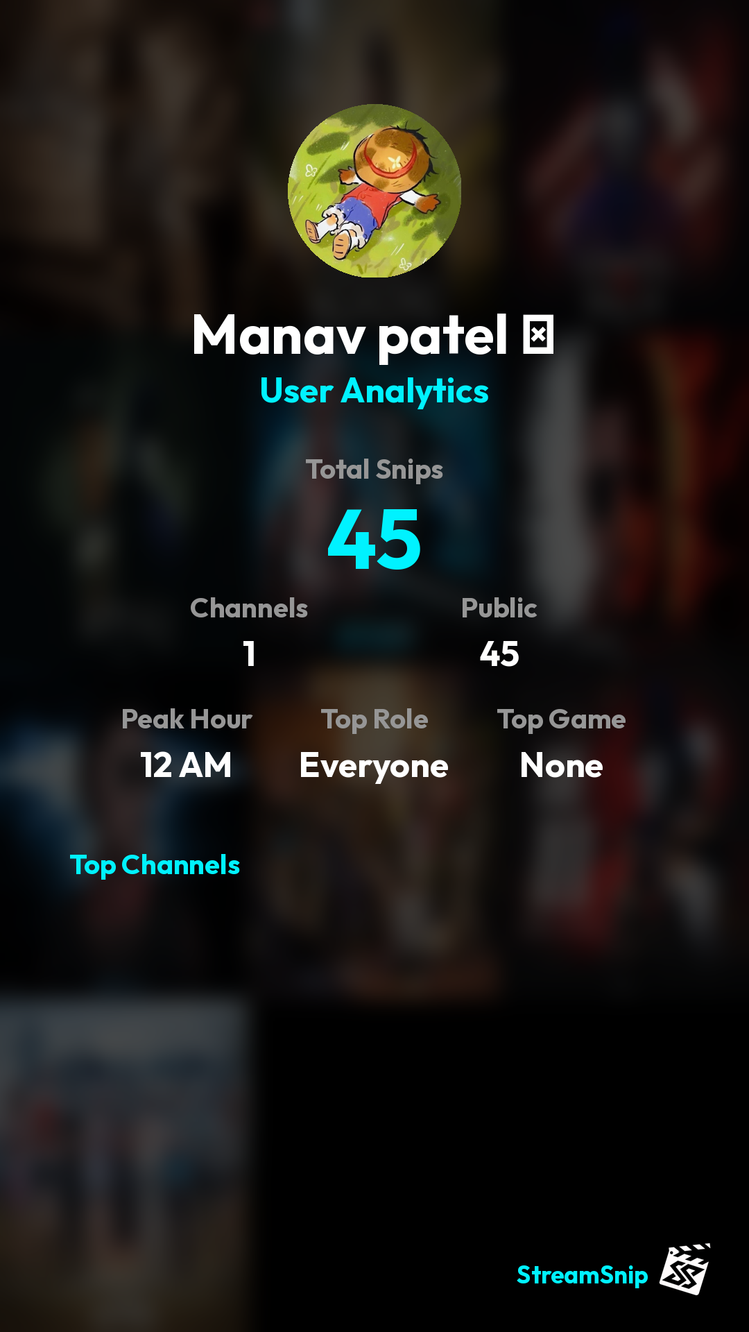 Stats Share Card
