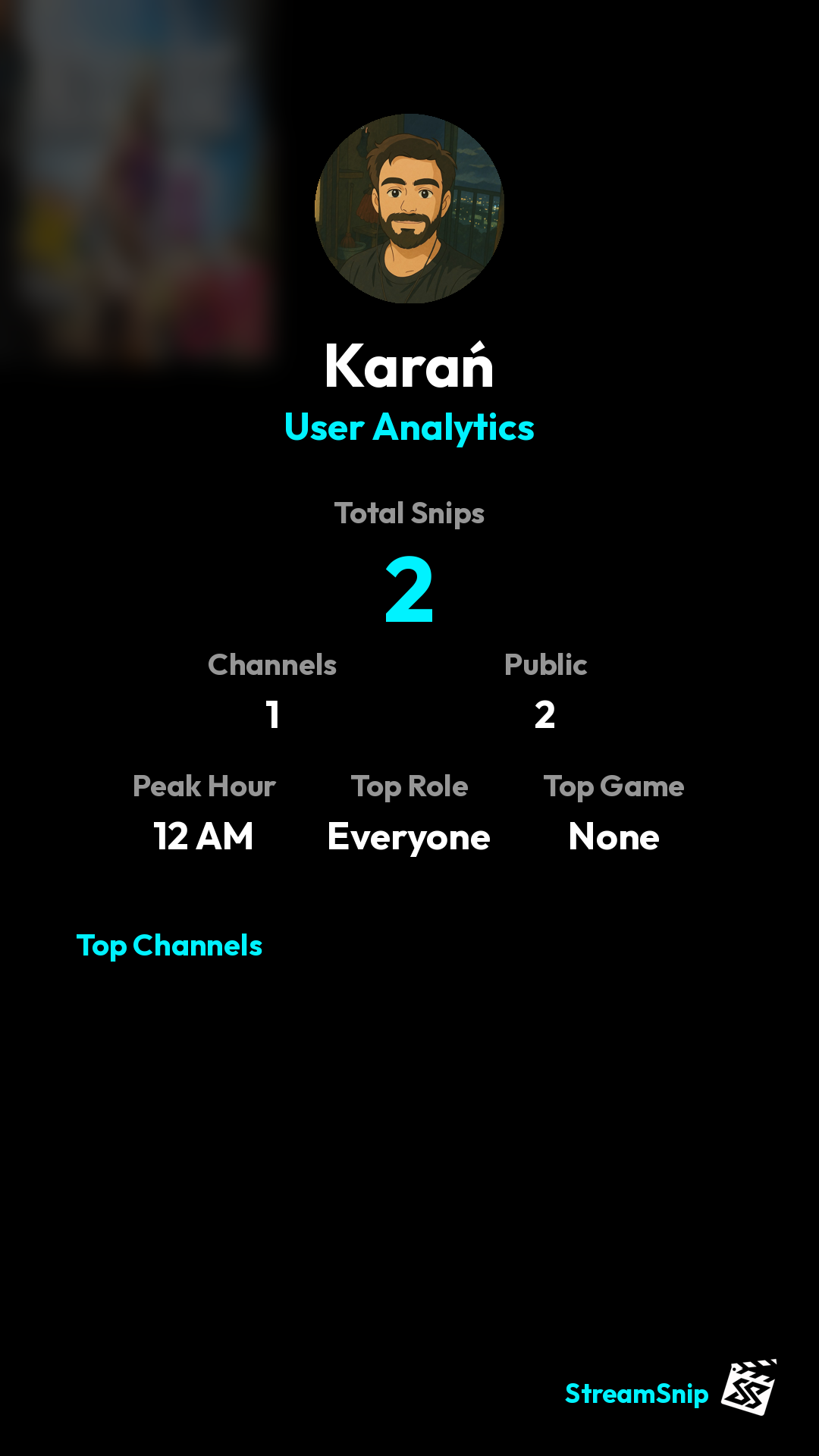 Stats Share Card
