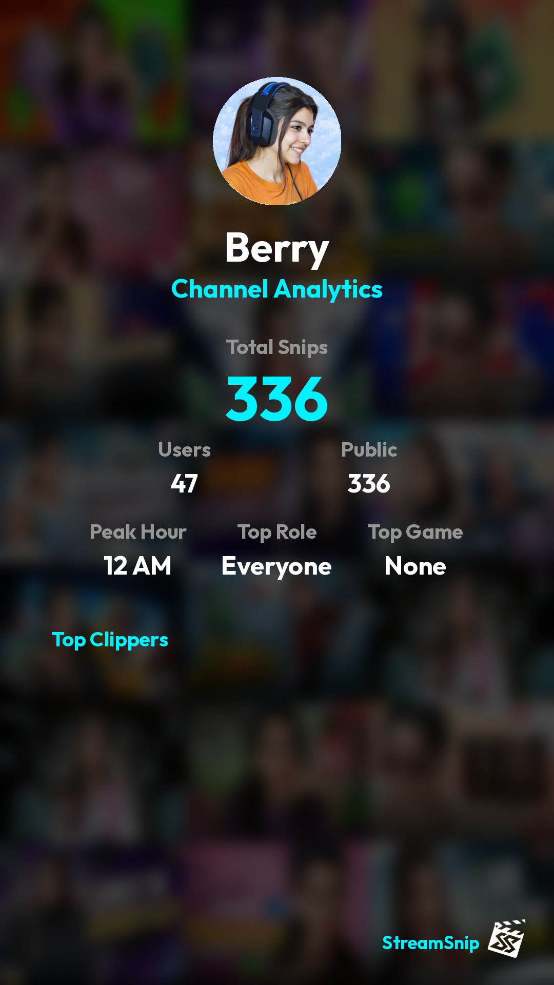 Stats Share Card