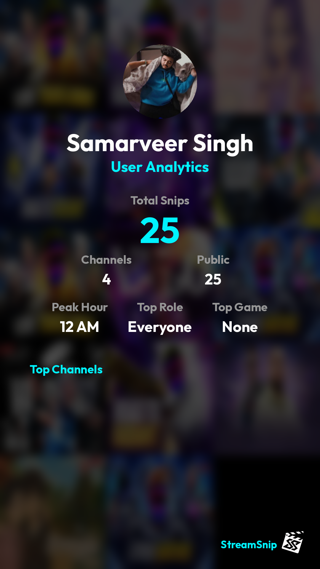Stats Share Card