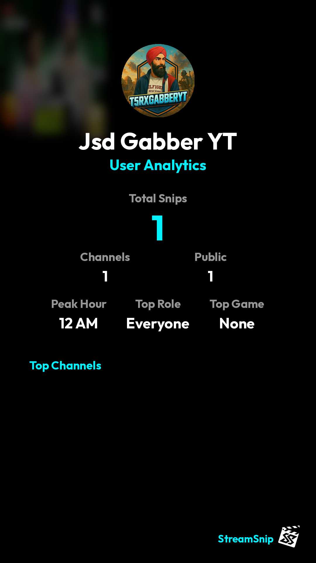 Stats Share Card