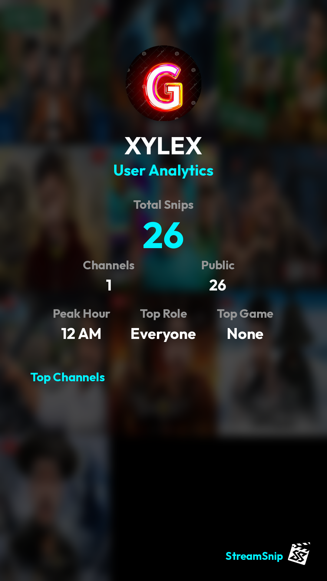 Stats Share Card