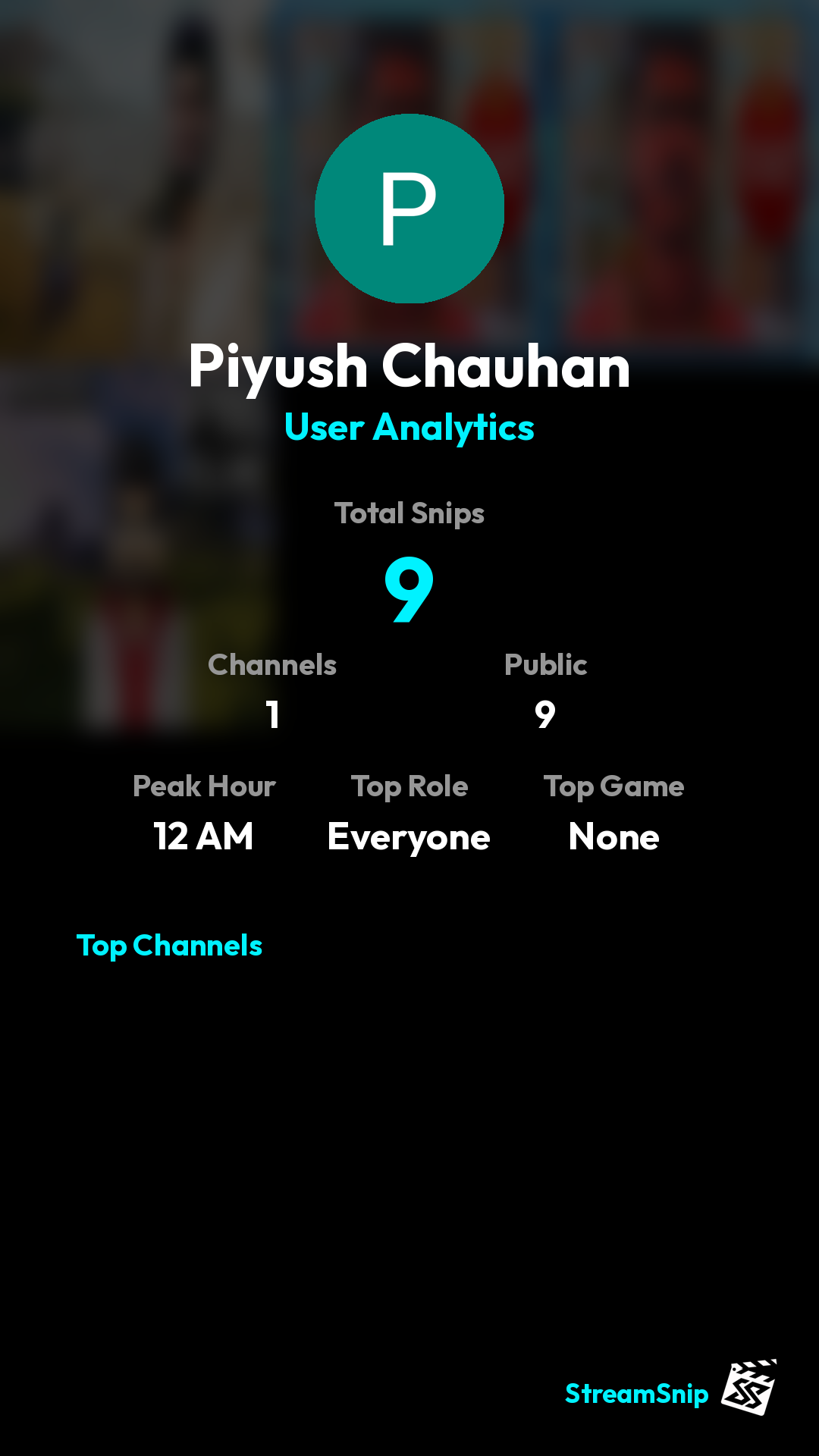 Stats Share Card