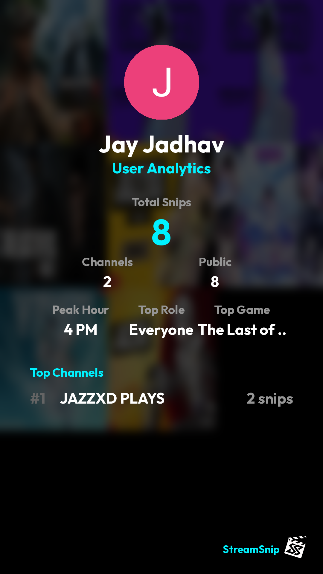 Stats Share Card