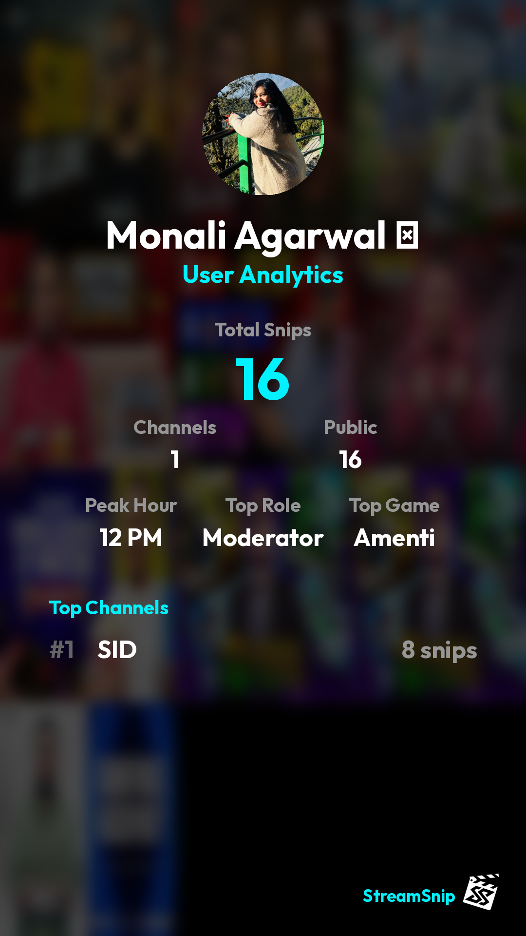 Stats Share Card