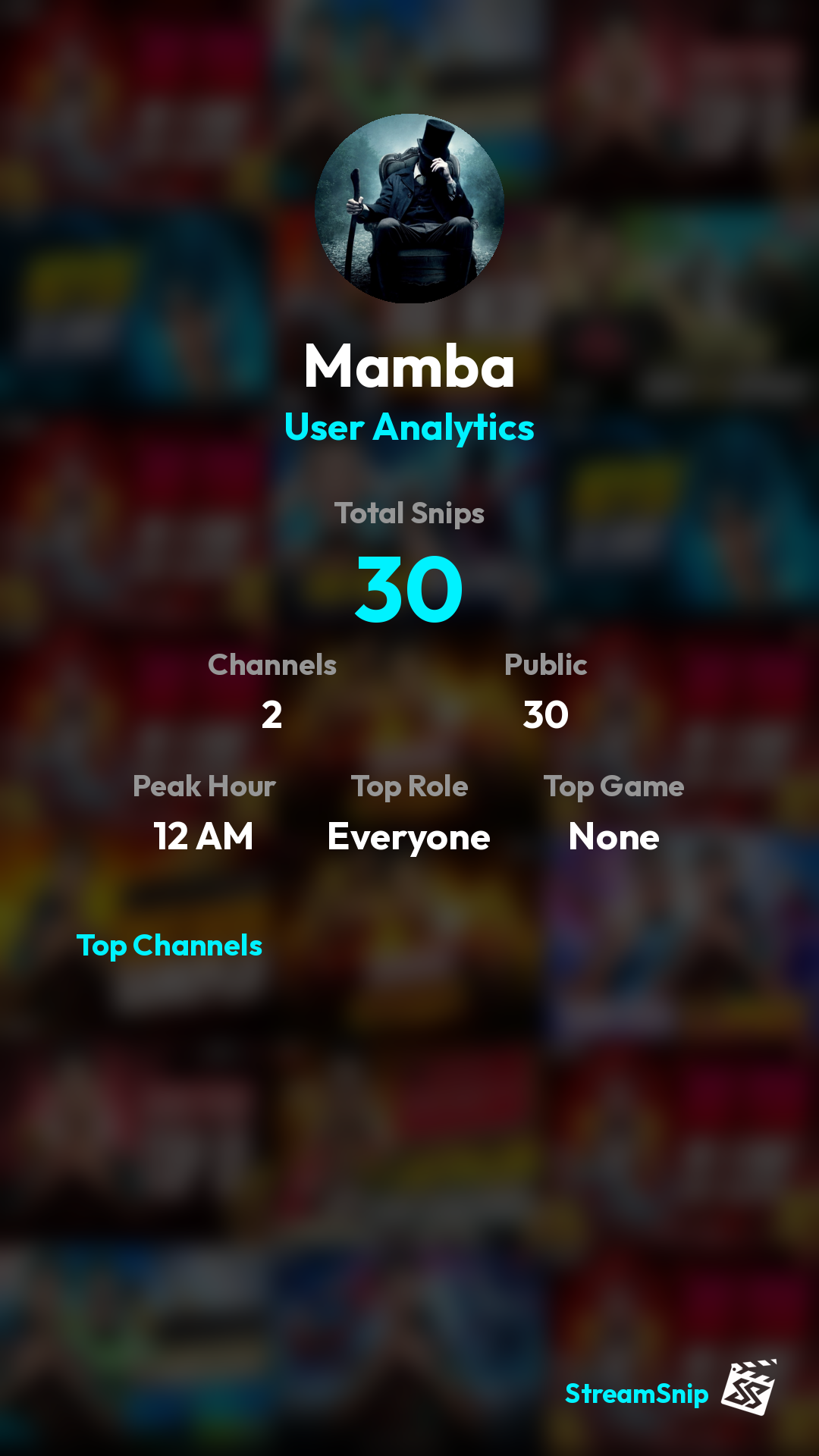 Stats Share Card