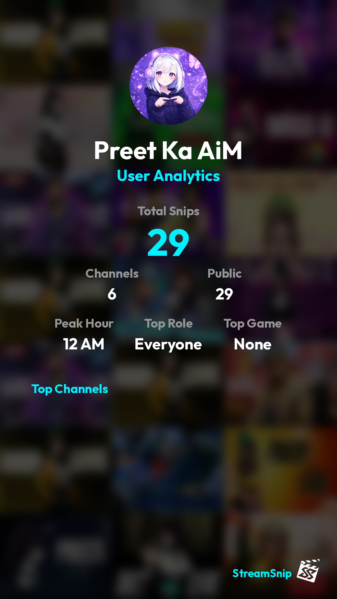 Stats Share Card