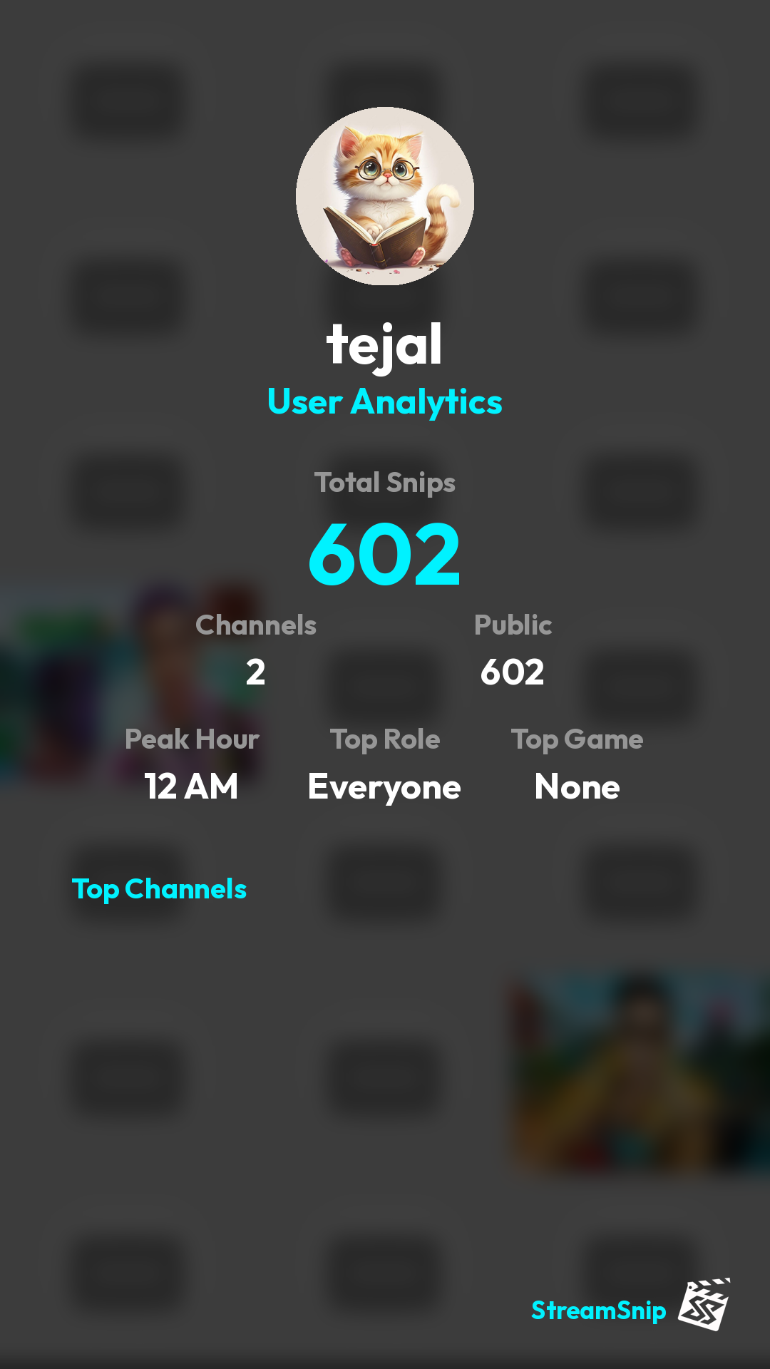 Stats Share Card