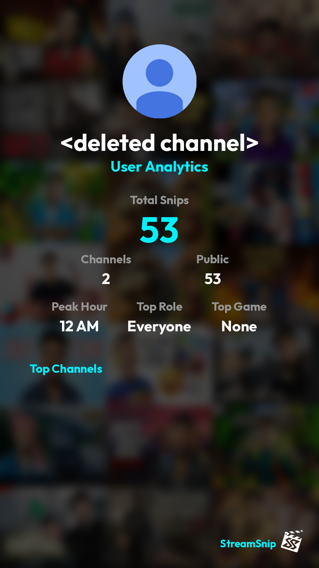 Stats Share Card