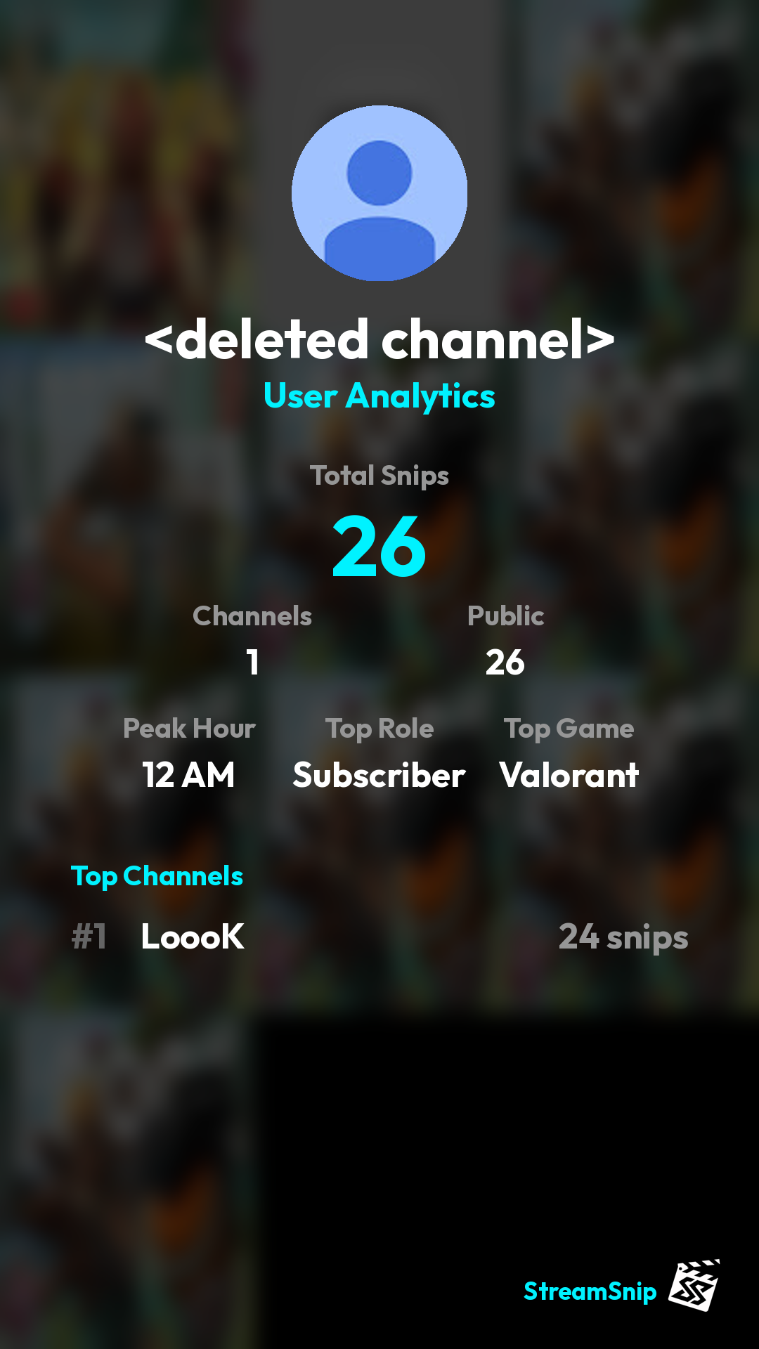 Stats Share Card