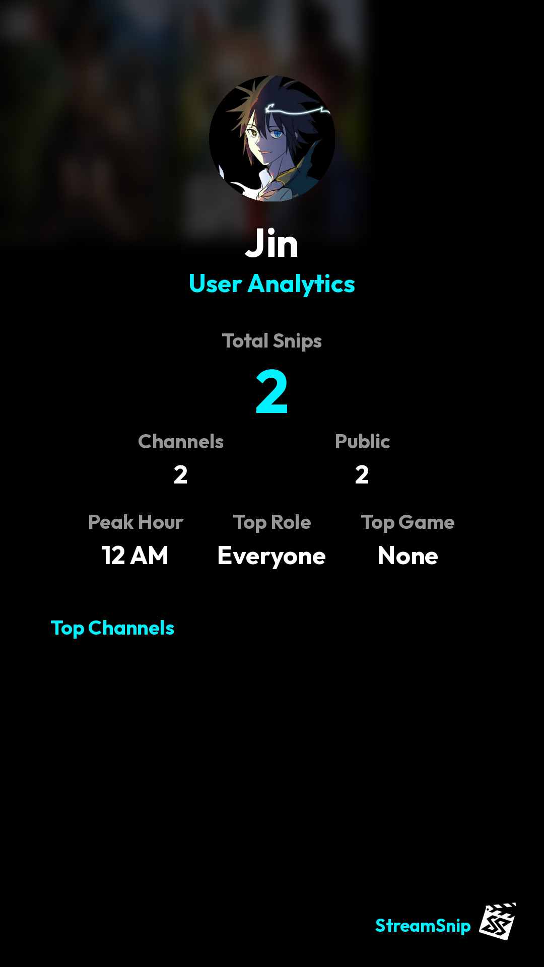 Stats Share Card