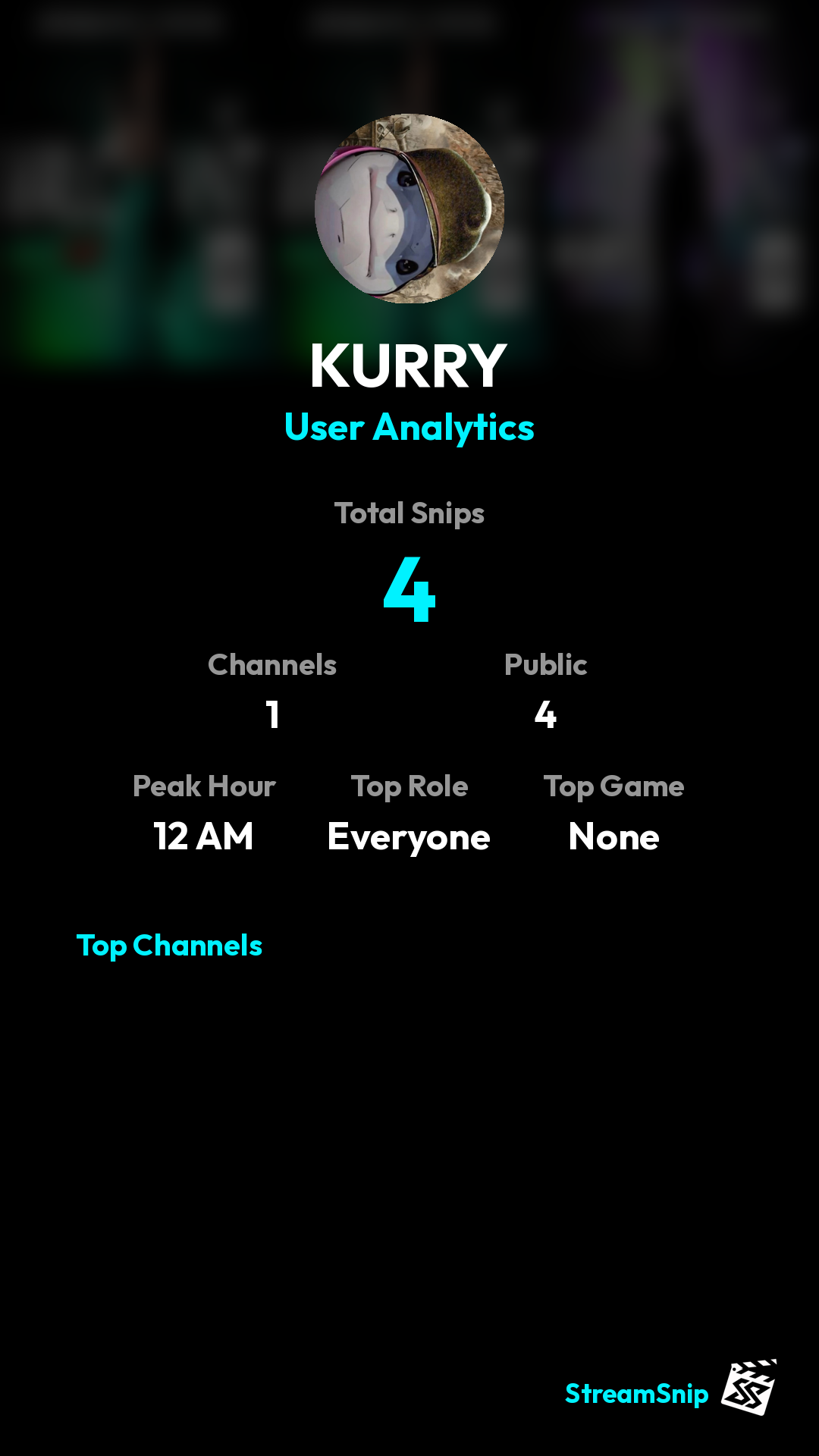 Stats Share Card