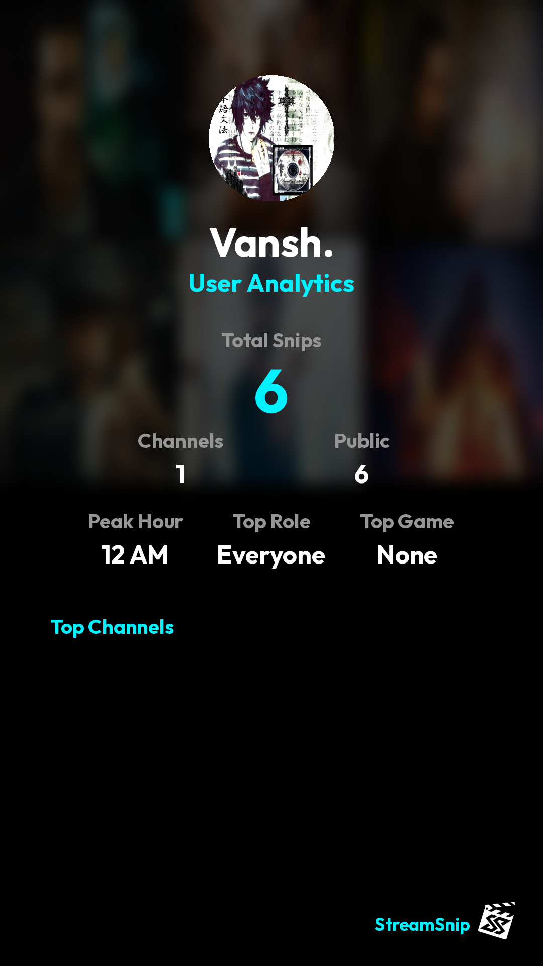Stats Share Card