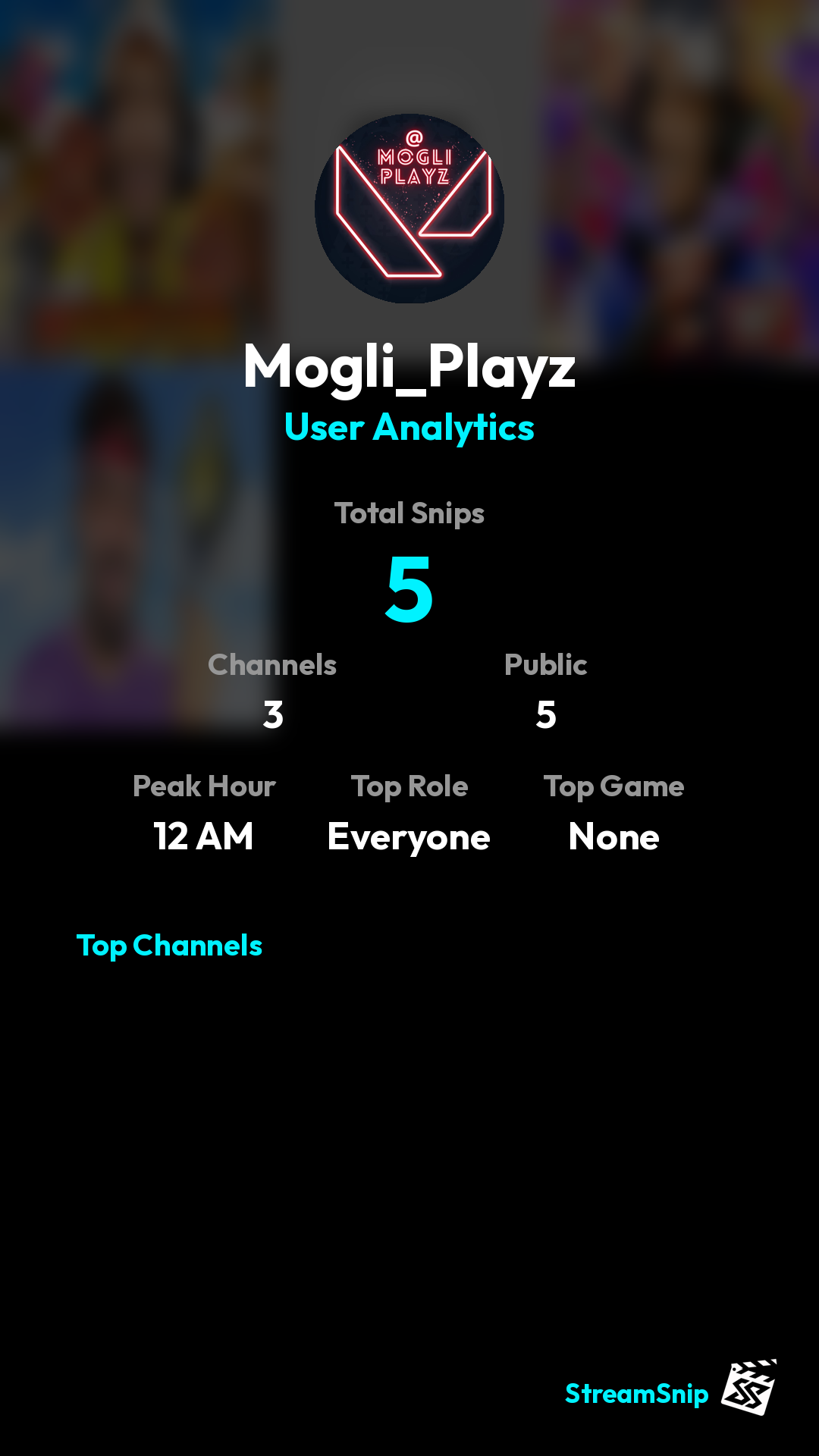 Stats Share Card
