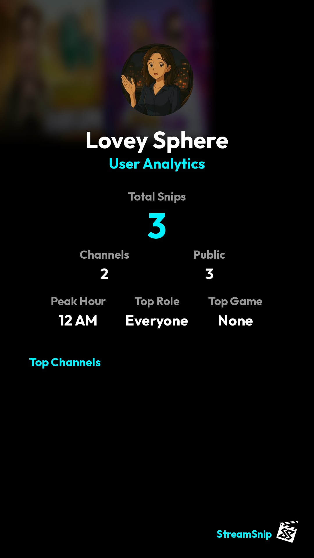 Stats Share Card