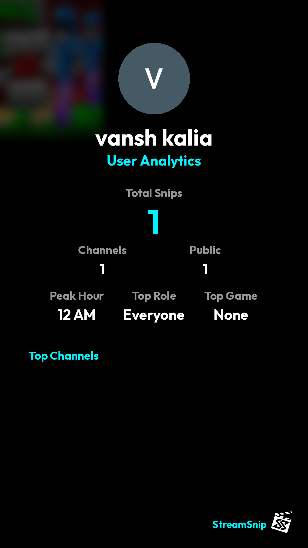 Stats Share Card