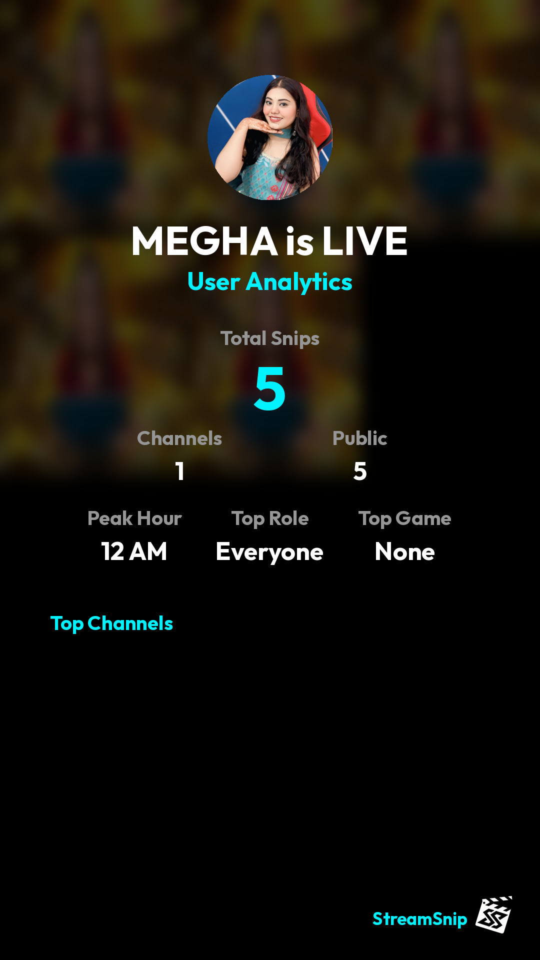 Stats Share Card