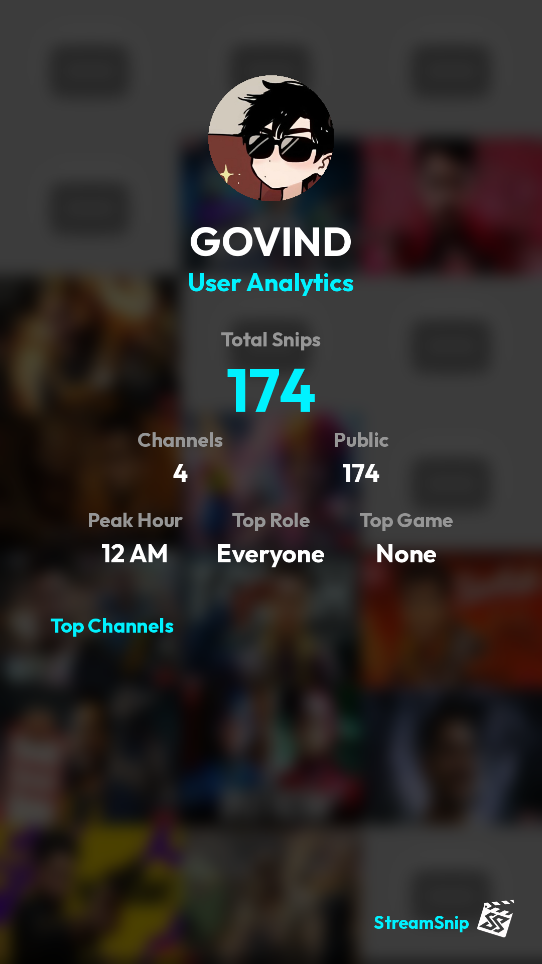 Stats Share Card