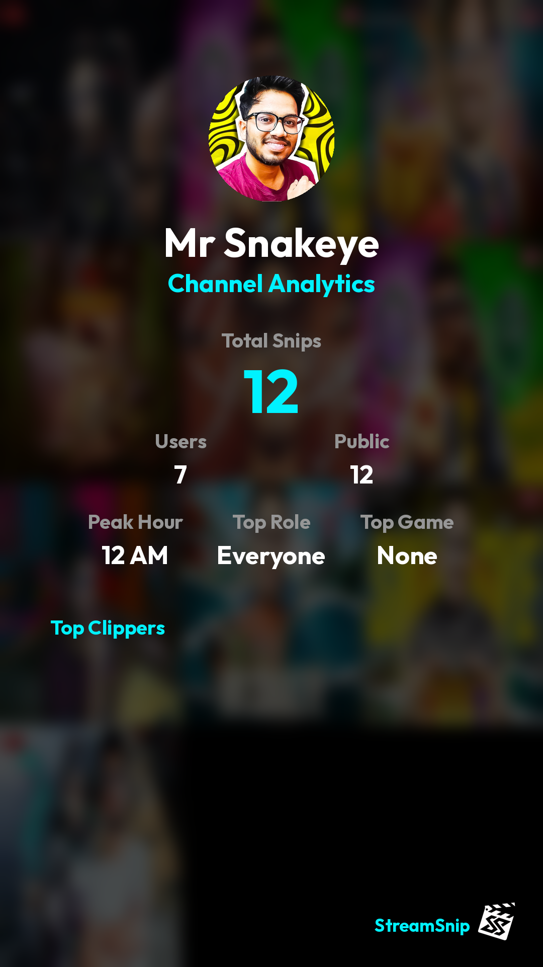 Stats Share Card