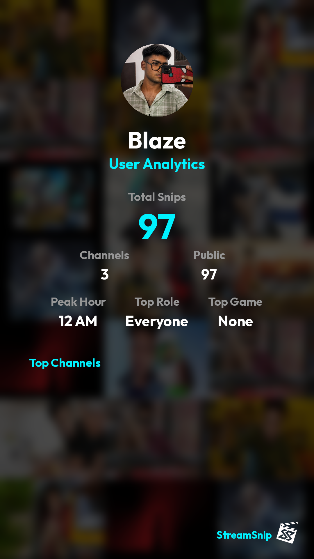 Stats Share Card