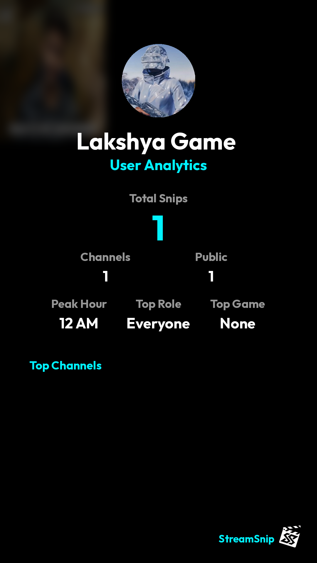 Stats Share Card