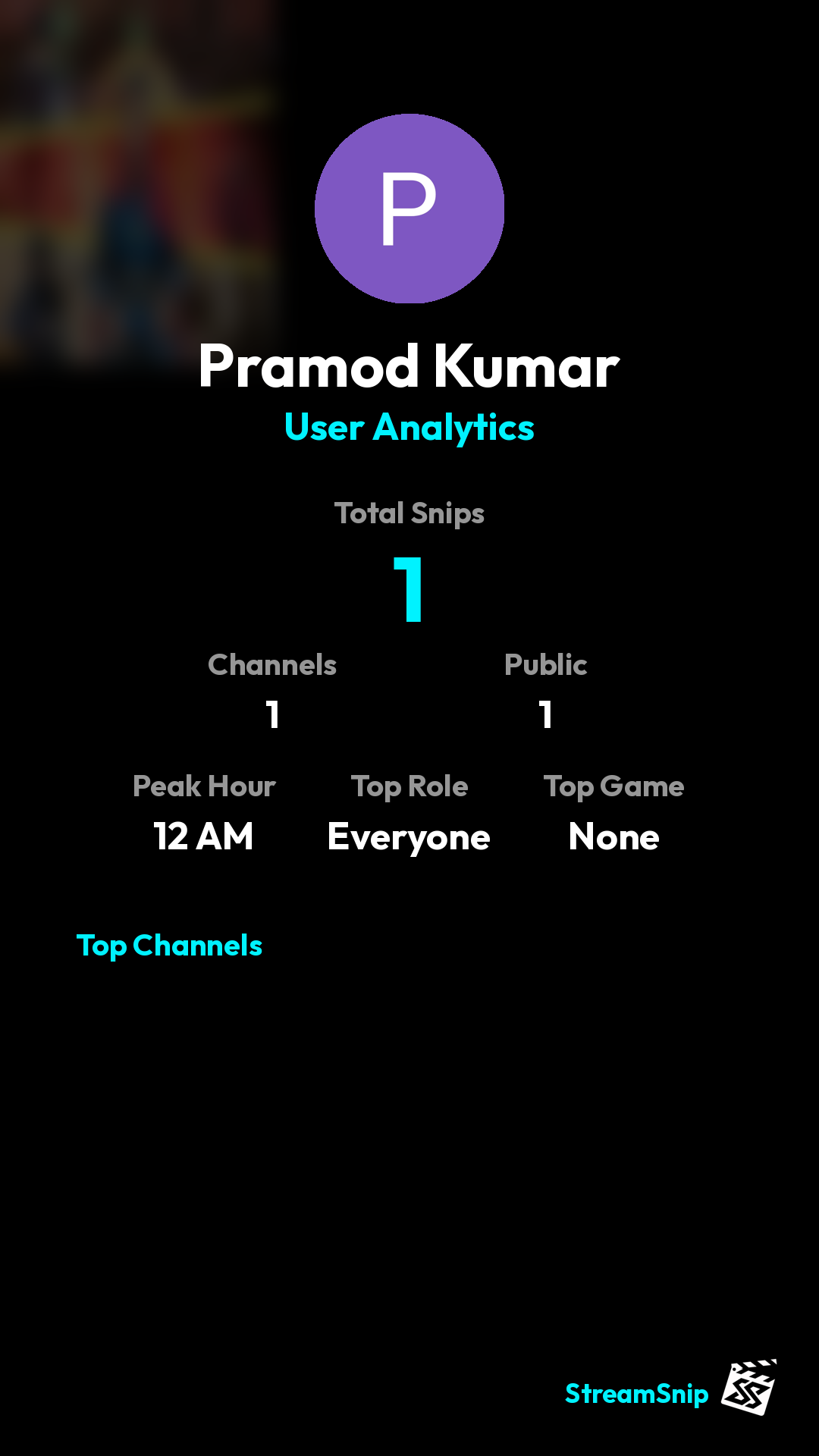 Stats Share Card