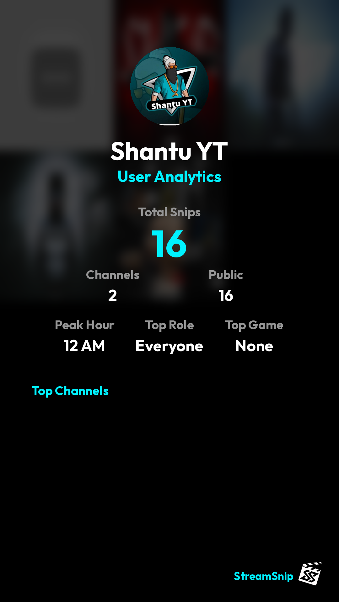 Stats Share Card
