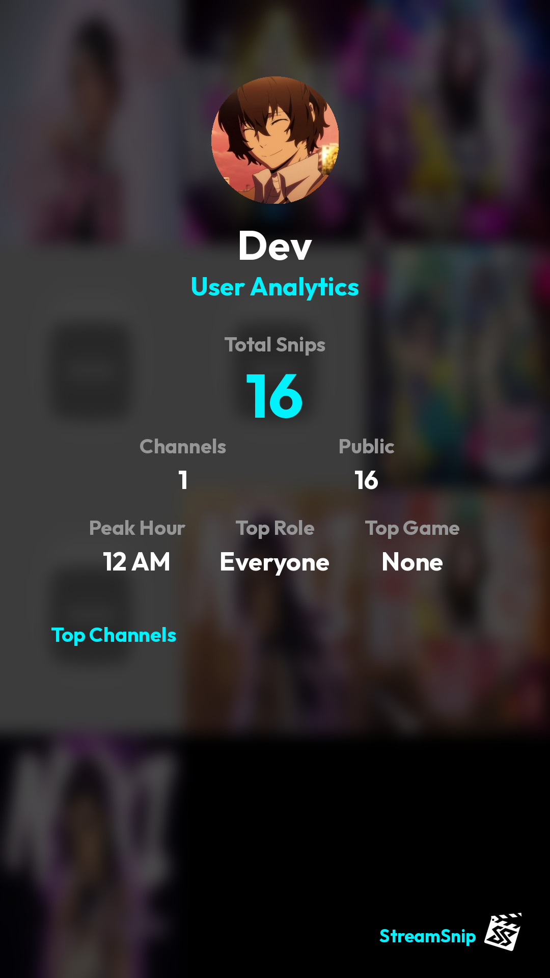 Stats Share Card