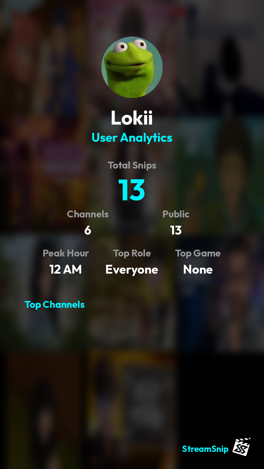 Stats Share Card