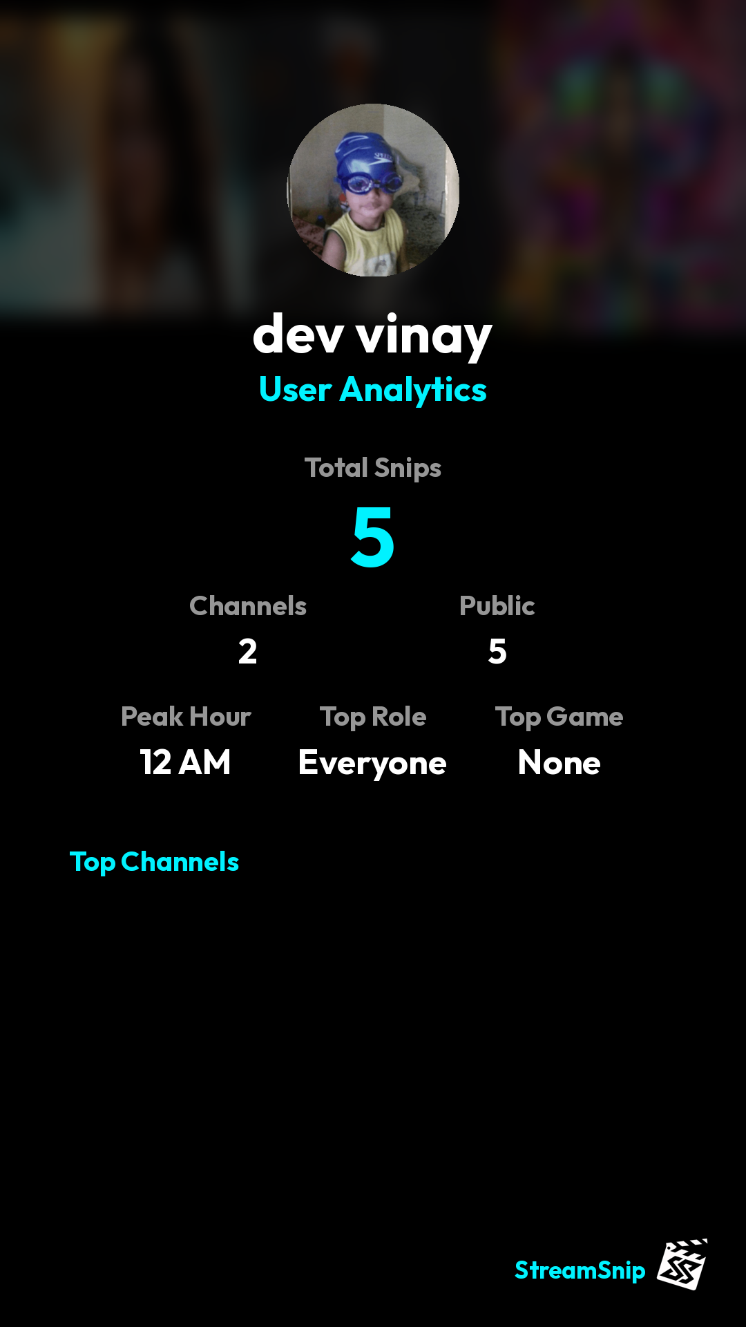 Stats Share Card