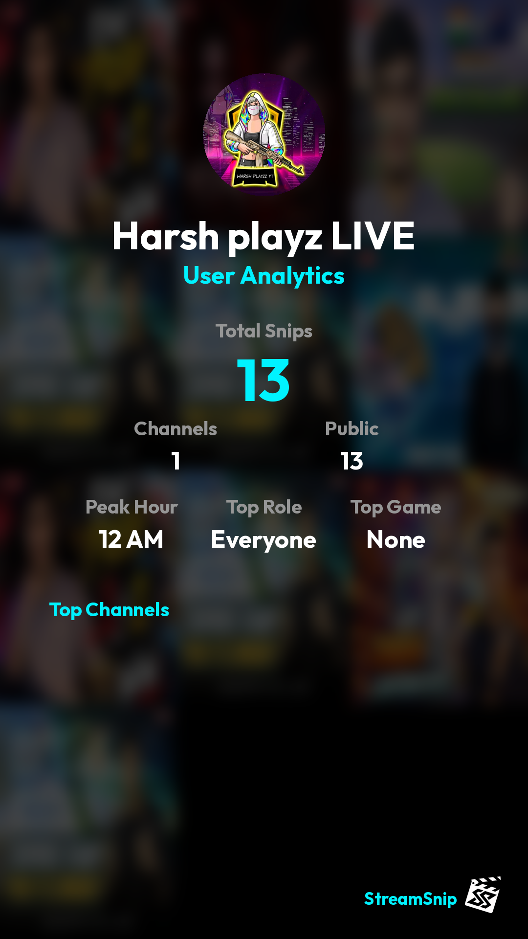 Stats Share Card