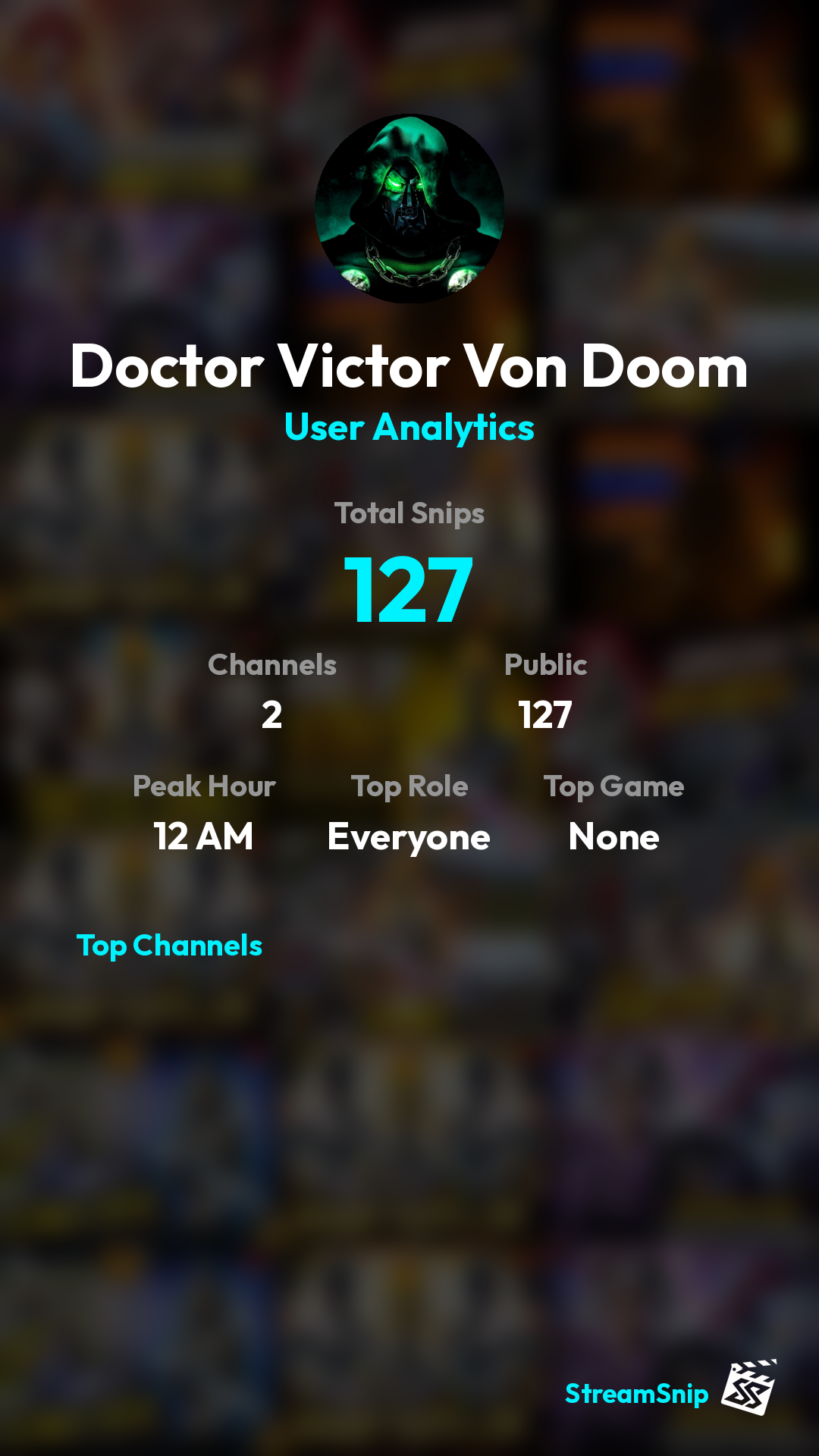 Stats Share Card