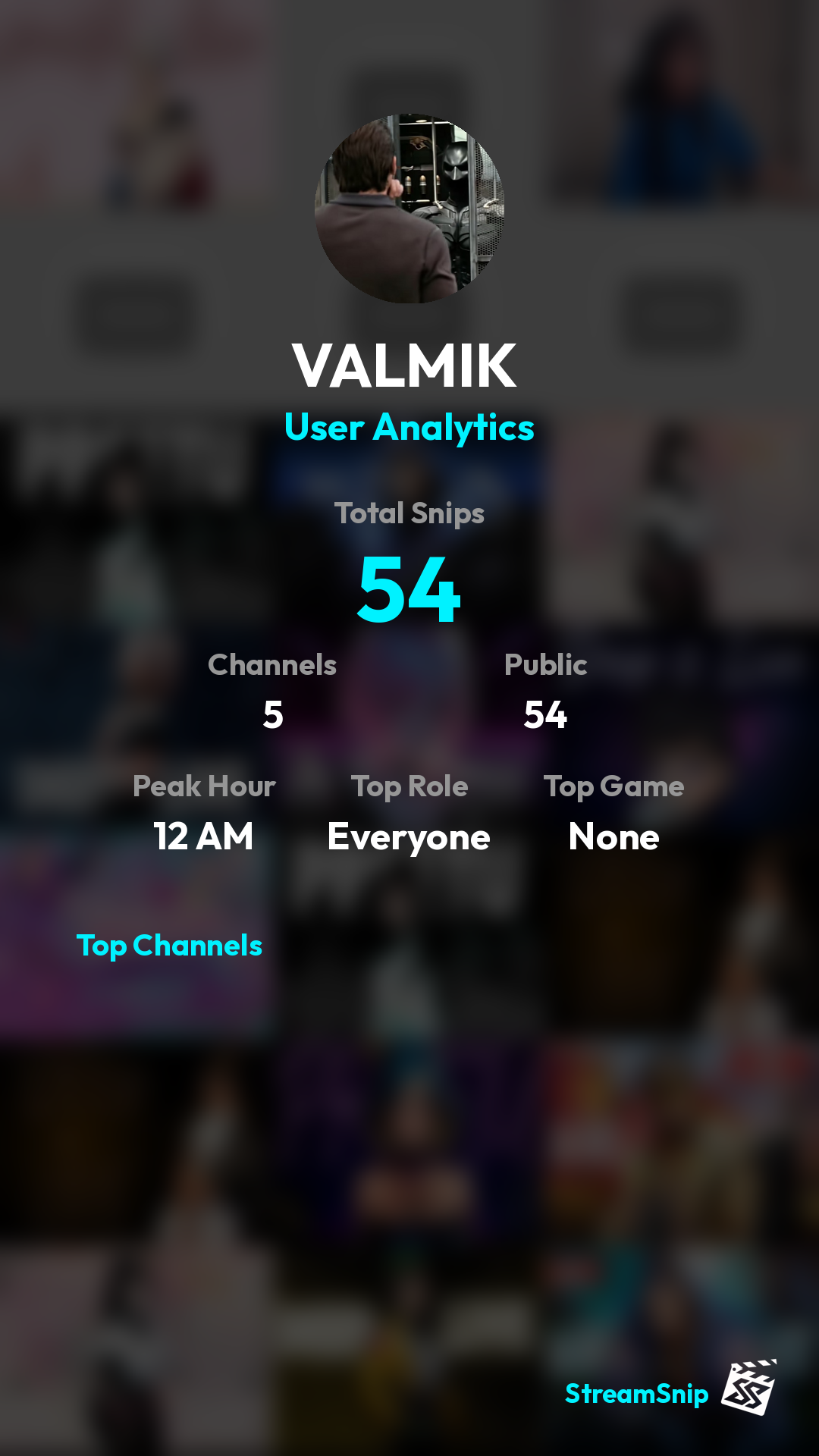 Stats Share Card