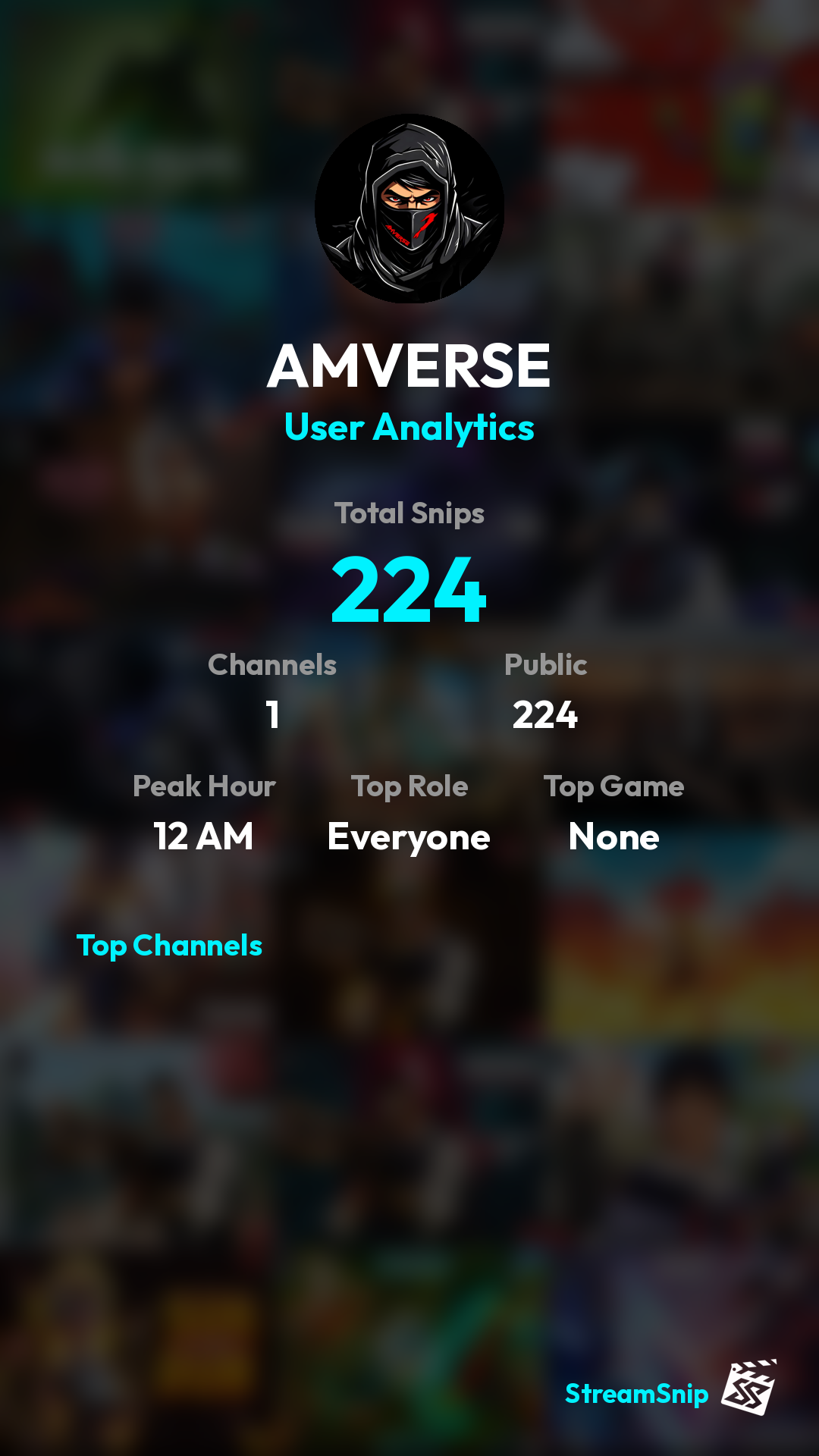 Stats Share Card