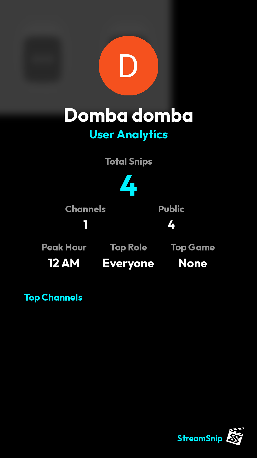 Stats Share Card