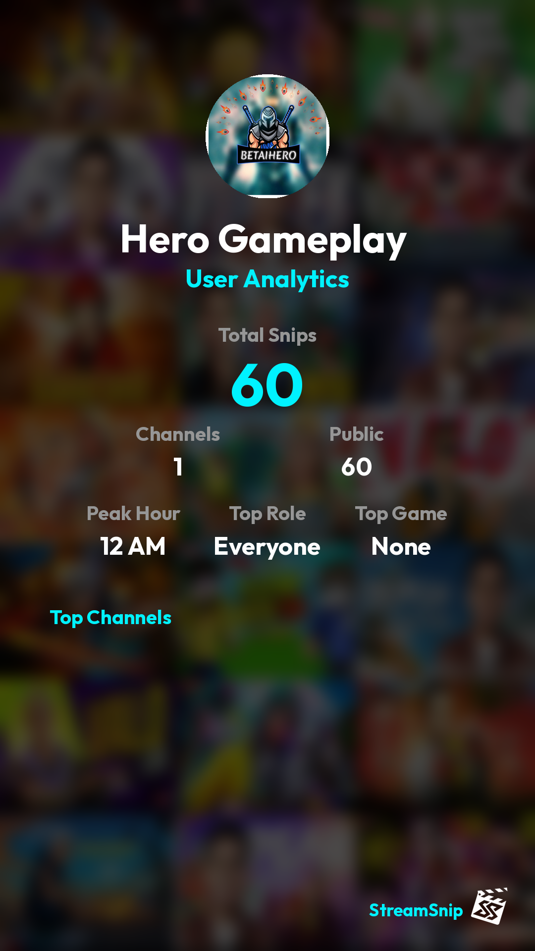 Stats Share Card