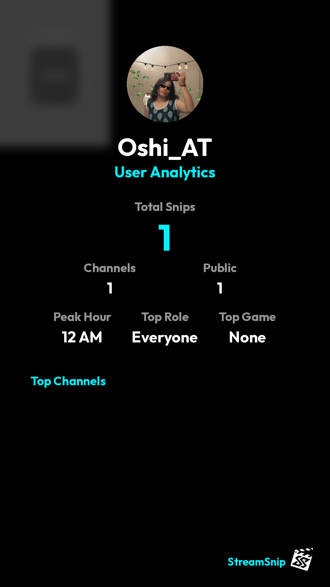 Stats Share Card