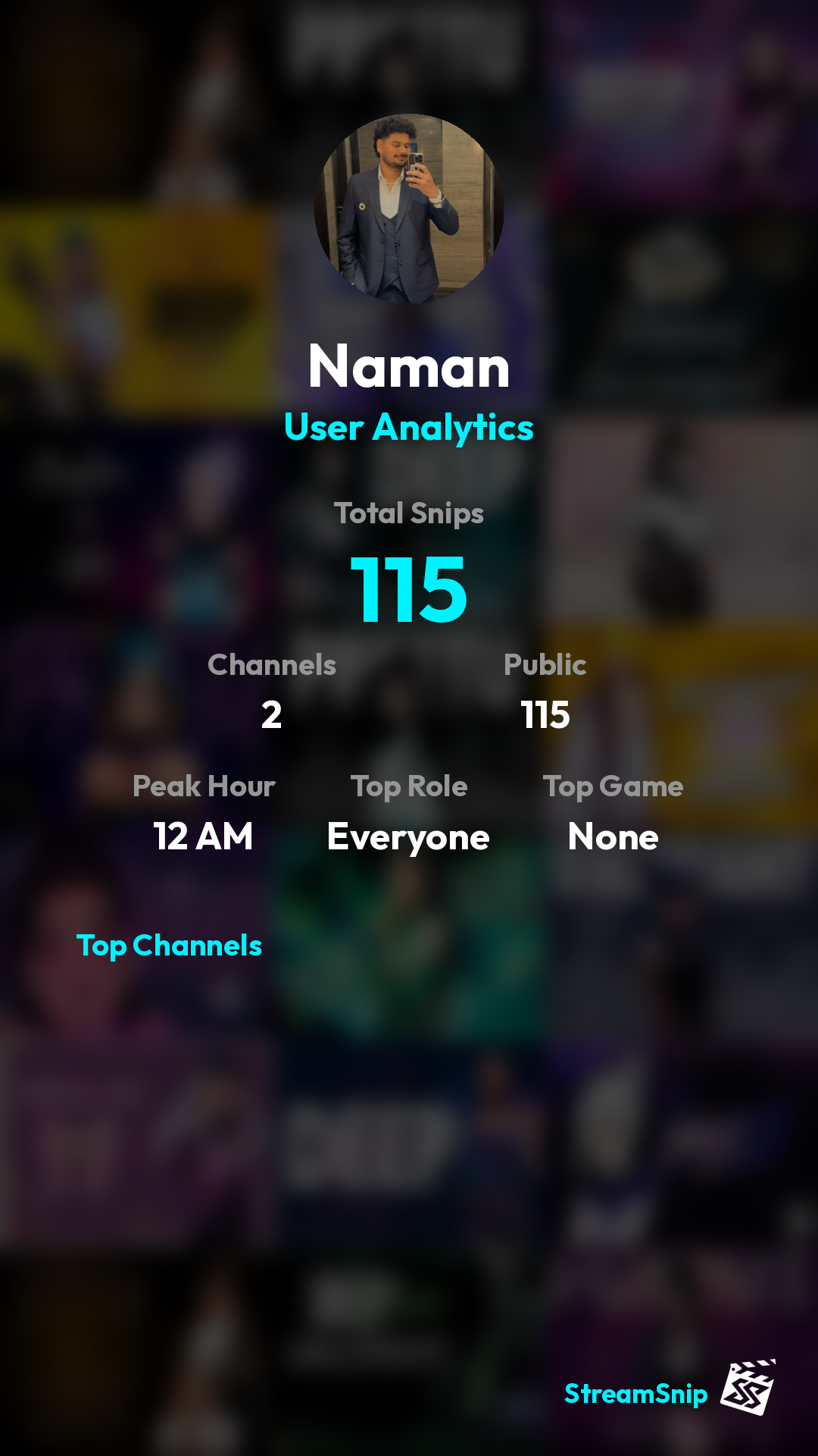 Stats Share Card