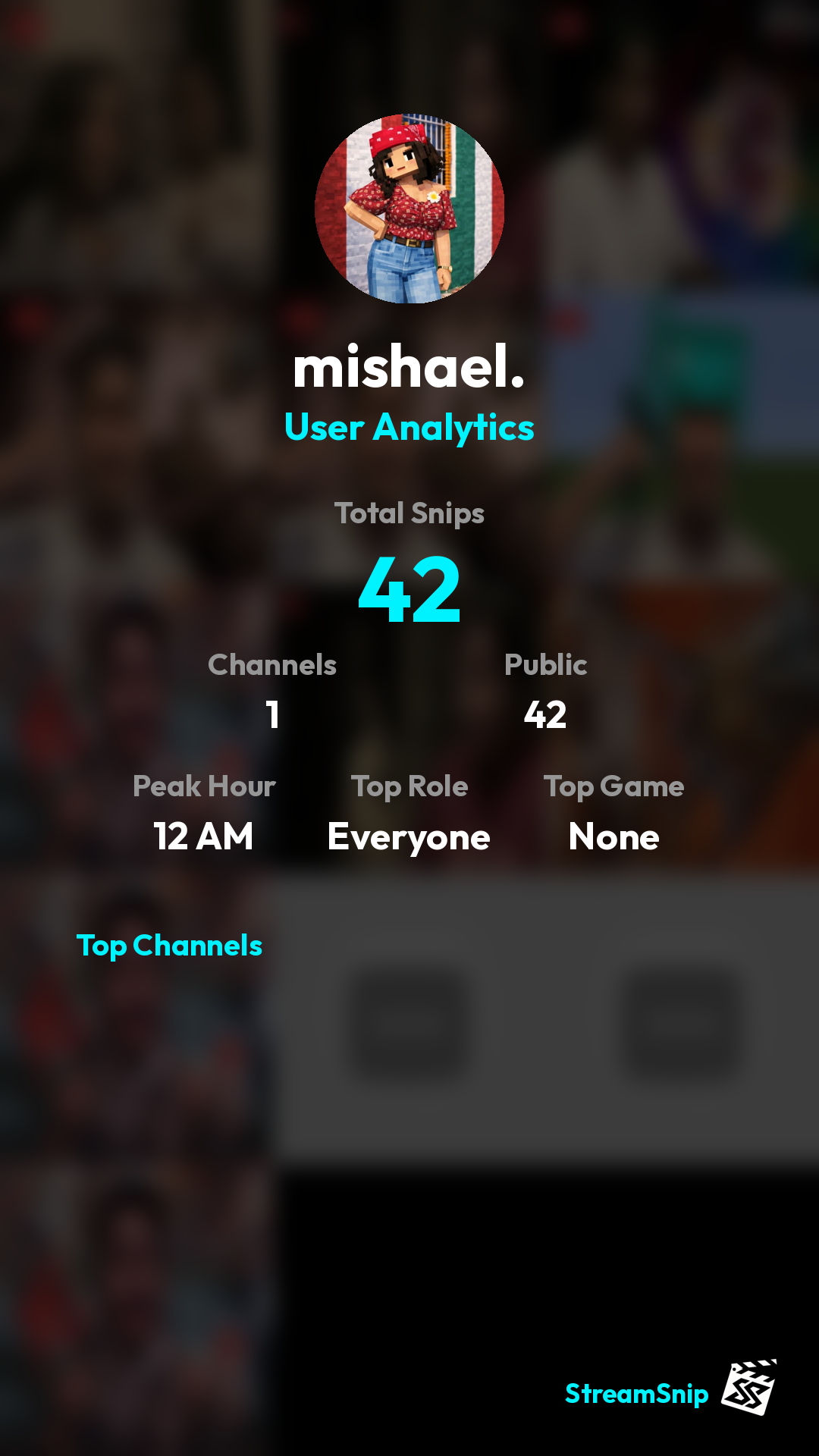 Stats Share Card