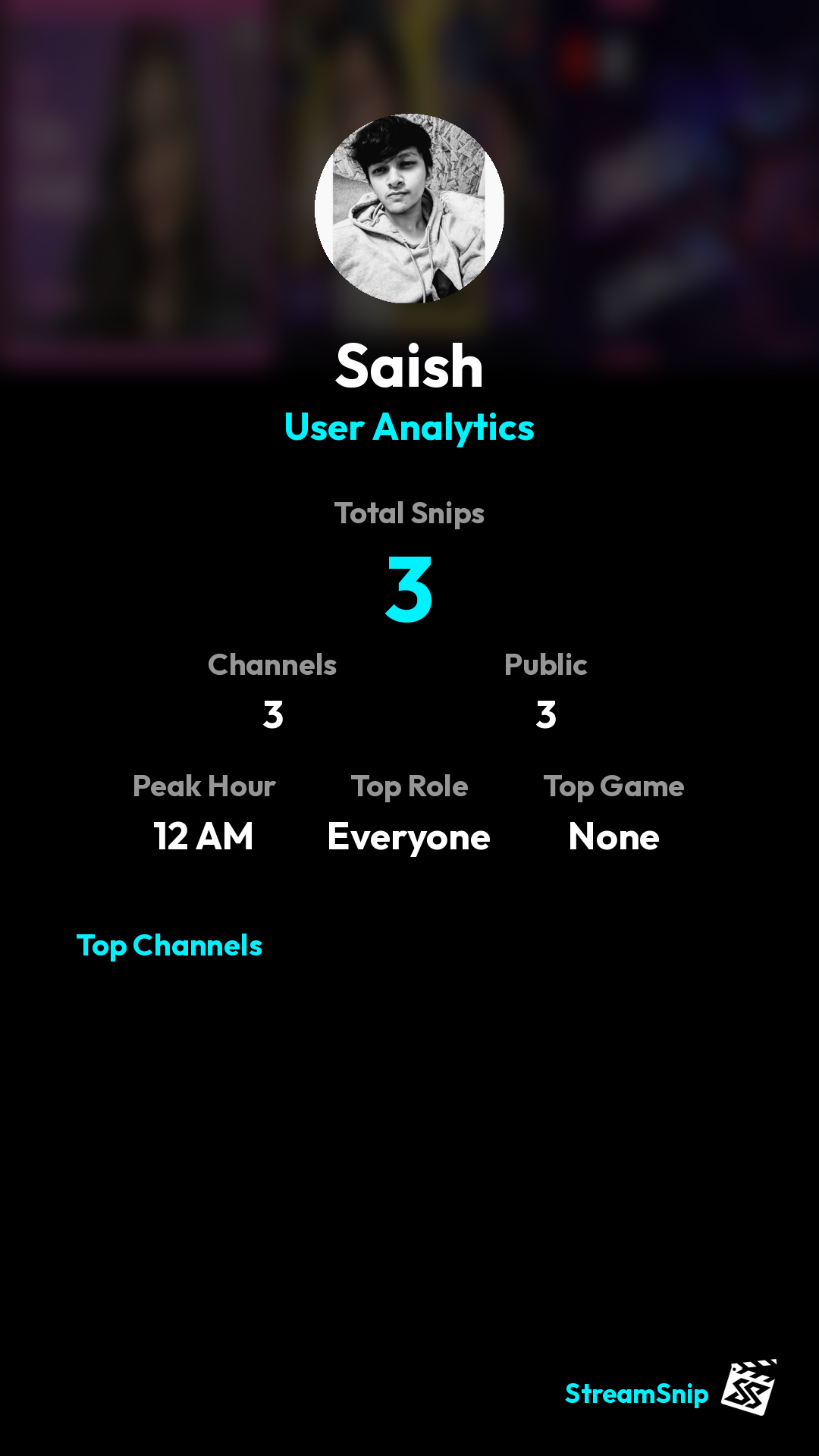Stats Share Card