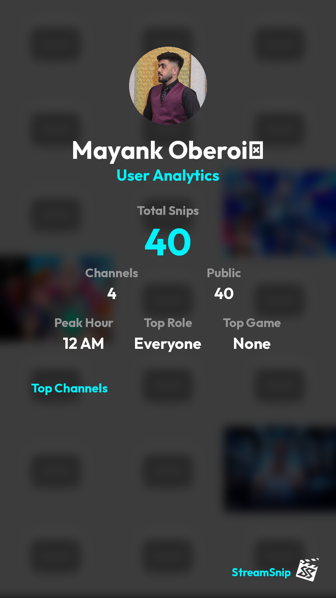Stats Share Card