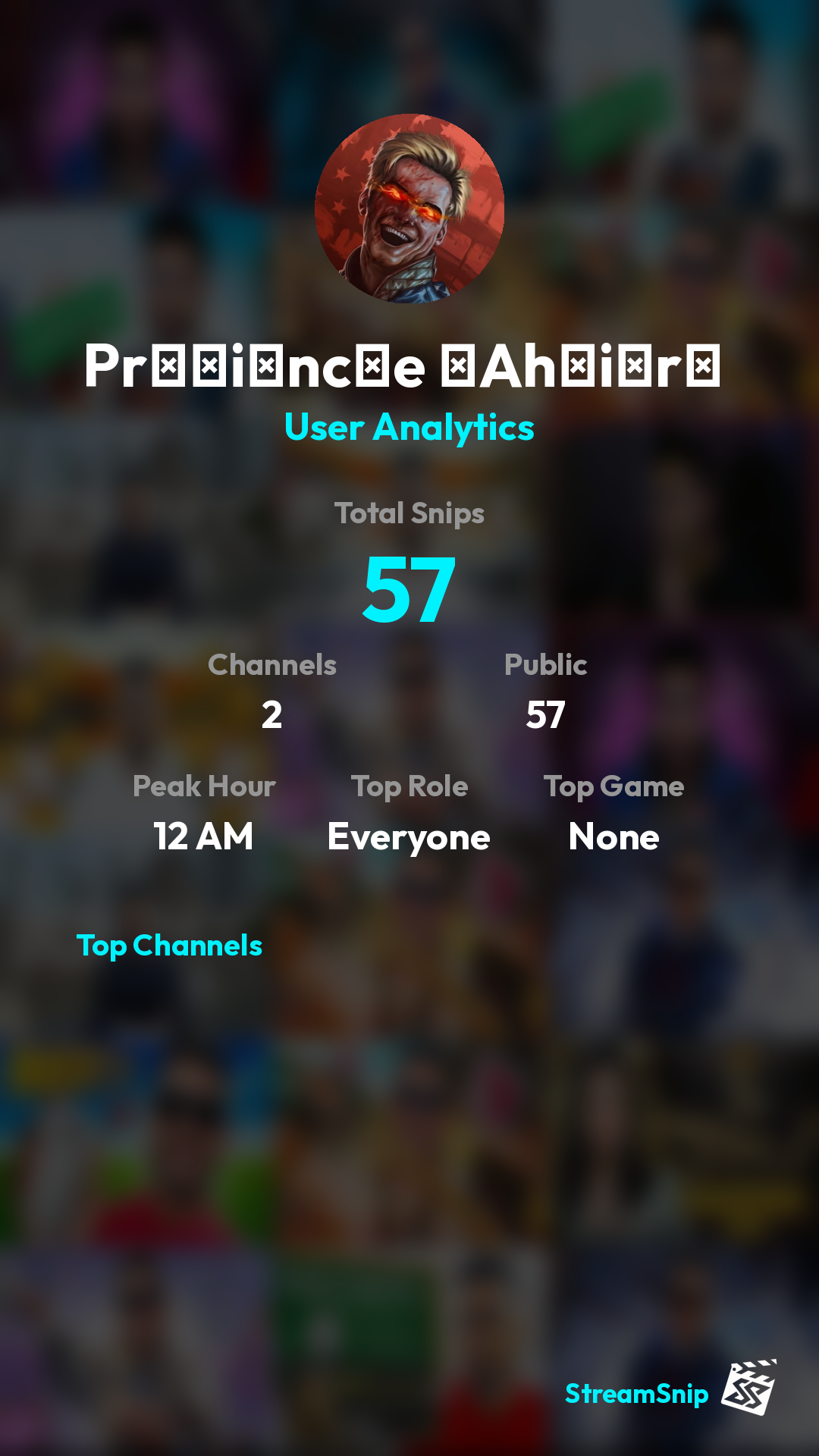 Stats Share Card
